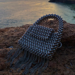 Mini Bag Franja Prata